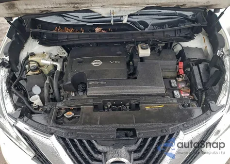 2015 Nissan Murano S из США, поврежденный, VIN 5N1AZ2MH1FN281903